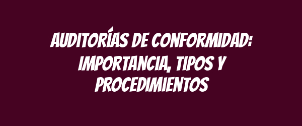 Auditorías de Conformidad: Importancia, Tipos y Procedimientos Auditorías de Conformidad: Importancia, Tipos y Procedimientos