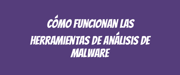 Cómo funcionan las herramientas de análisis de malware