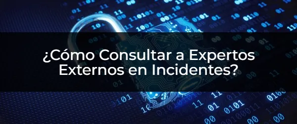 ¿Necesitas Ayuda Externa en un Incidente?