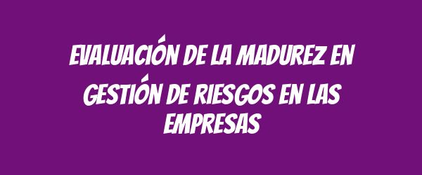 Evaluación de la madurez en gestión de riesgos en las empresas