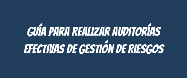 Guía para realizar auditorías efectivas de gestión de riesgos