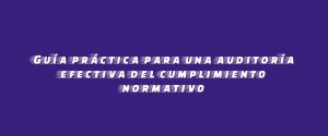 Guía práctica para una auditoría efectiva del cumplimiento normativo