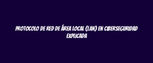 Protocolo de red de área local (LAN) en ciberseguridad explicada
